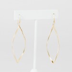 gold dangle earring