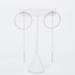 nadri silver dangle earrings