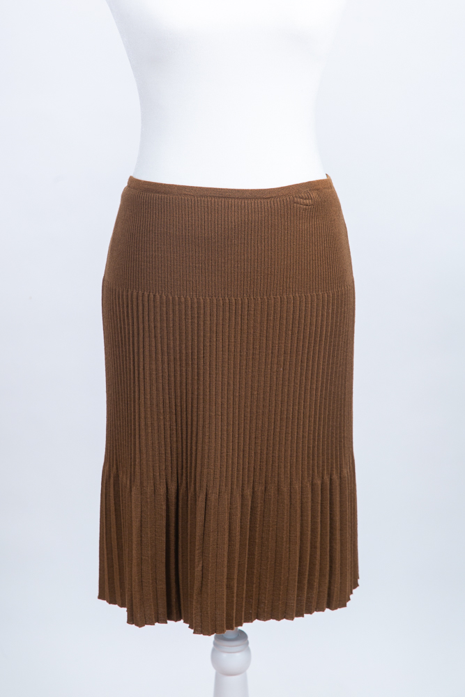 missoni brown sweater skirt