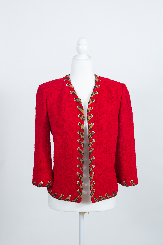 st john red jacket