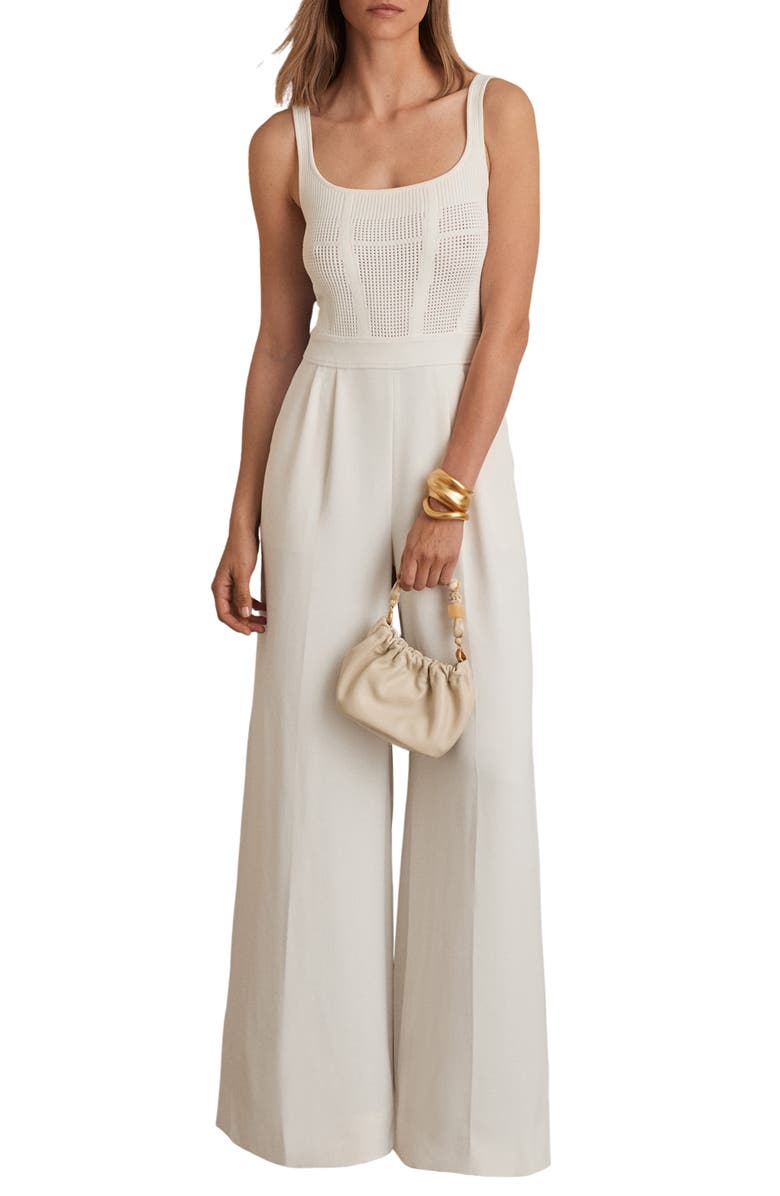 white jumpsuit